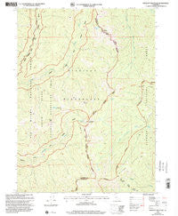 Prescott Mountain California Historical topographic map, 1:24000 scale, 7.5 X 7.5 Minute, Year 1997