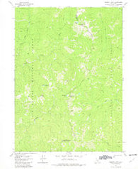 Prescott Mountain California Historical topographic map, 1:24000 scale, 7.5 X 7.5 Minute, Year 1981