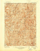 Preston Peak California Historical topographic map, 1:125000 scale, 30 X 30 Minute, Year 1922