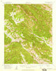 Priest Valley California Historical topographic map, 1:62500 scale, 15 X 15 Minute, Year 1956