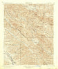 Priest Valley California Historical topographic map, 1:125000 scale, 30 X 30 Minute, Year 1915