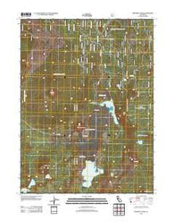 Prospect Peak California Historical topographic map, 1:24000 scale, 7.5 X 7.5 Minute, Year 2012
