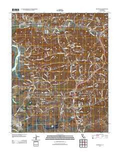 Prunedale California Historical topographic map, 1:24000 scale, 7.5 X 7.5 Minute, Year 2012