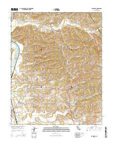 Prunedale California Current topographic map, 1:24000 scale, 7.5 X 7.5 Minute, Year 2015