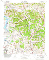 Prunedale California Historical topographic map, 1:24000 scale, 7.5 X 7.5 Minute, Year 1954