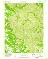Purdys Gardens California Historical topographic map, 1:24000 scale, 7.5 X 7.5 Minute, Year 1958