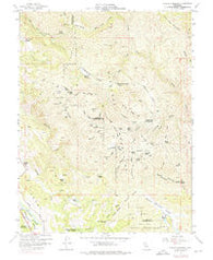 Purdys Gardens California Historical topographic map, 1:24000 scale, 7.5 X 7.5 Minute, Year 1958