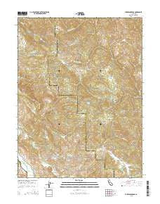 Purdys Gardens California Current topographic map, 1:24000 scale, 7.5 X 7.5 Minute, Year 2015