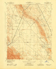 Pyramid Hills California Historical topographic map, 1:31680 scale, 7.5 X 7.5 Minute, Year 1943