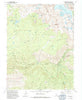 Pyramid Peak California Historical topographic map, 1:24000 scale, 7.5 X 7.5 Minute, Year 1992