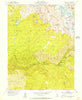 Pyramid Peak California Historical topographic map, 1:24000 scale, 7.5 X 7.5 Minute, Year 1955
