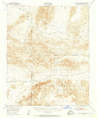 Quail Mountains California Historical topographic map, 1:62500 scale, 15 X 15 Minute, Year 1948