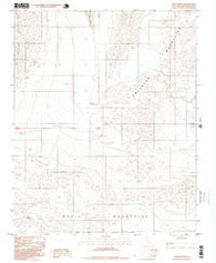 Quail Spring California Historical topographic map, 1:24000 scale, 7.5 X 7.5 Minute, Year 1996
