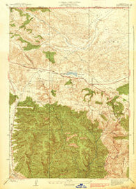 Quail California Historical topographic map, 1:24000 scale, 7.5 X 7.5 Minute, Year 1938