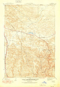 Quail California Historical topographic map, 1:24000 scale, 7.5 X 7.5 Minute, Year 1938