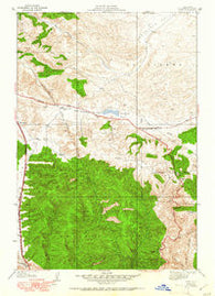 Quail California Historical topographic map, 1:24000 scale, 7.5 X 7.5 Minute, Year 1938