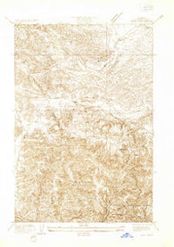 Quail California Historical topographic map, 1:24000 scale, 7.5 X 7.5 Minute, Year 1933
