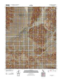 Quail Spring California Historical topographic map, 1:24000 scale, 7.5 X 7.5 Minute, Year 2012