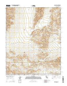 Quail Spring California Current topographic map, 1:24000 scale, 7.5 X 7.5 Minute, Year 2015