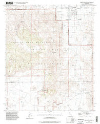 Queen Mountain California Historical topographic map, 1:24000 scale, 7.5 X 7.5 Minute, Year 1995
