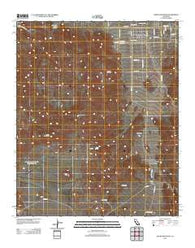 Queen Mountain California Historical topographic map, 1:24000 scale, 7.5 X 7.5 Minute, Year 2012