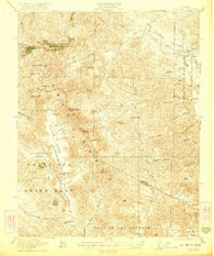 Quien Sabe California Historical topographic map, 1:62500 scale, 15 X 15 Minute, Year 1922