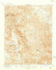 Quien Sabe California Historical topographic map, 1:62500 scale, 15 X 15 Minute, Year 1922