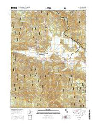 Quincy California Current topographic map, 1:24000 scale, 7.5 X 7.5 Minute, Year 2015