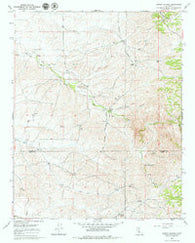 Quincy School California Historical topographic map, 1:24000 scale, 7.5 X 7.5 Minute, Year 1965