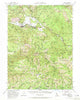Quincy California Historical topographic map, 1:62500 scale, 15 X 15 Minute, Year 1951