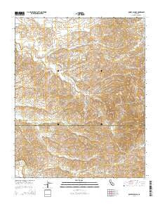 Quincy School California Current topographic map, 1:24000 scale, 7.5 X 7.5 Minute, Year 2015