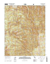 Quinn Peak California Current topographic map, 1:24000 scale, 7.5 X 7.5 Minute, Year 2015