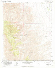 Rabbit Peak California Historical topographic map, 1:24000 scale, 7.5 X 7.5 Minute, Year 1959