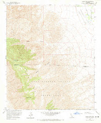 Rabbit Peak California Historical topographic map, 1:24000 scale, 7.5 X 7.5 Minute, Year 1959