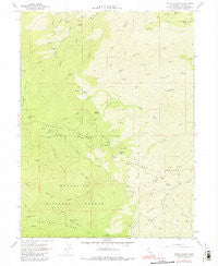 Raglin Ridge California Historical topographic map, 1:24000 scale, 7.5 X 7.5 Minute, Year 1967