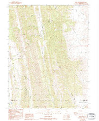 Rail Canyon California Historical topographic map, 1:24000 scale, 7.5 X 7.5 Minute, Year 1989