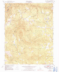 Rail Road Flat California Historical topographic map, 1:24000 scale, 7.5 X 7.5 Minute, Year 1948