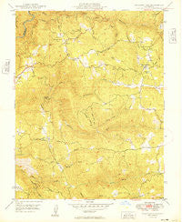 Railroad Flat California Historical topographic map, 1:24000 scale, 7.5 X 7.5 Minute, Year 1949