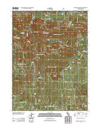 Rainbow Mountain California Historical topographic map, 1:24000 scale, 7.5 X 7.5 Minute, Year 2012