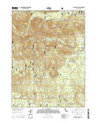 Rainbow Mountain California Current topographic map, 1:24000 scale, 7.5 X 7.5 Minute, Year 2015