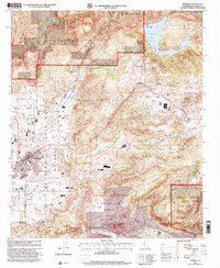 Ramona California Historical topographic map, 1:24000 scale, 7.5 X 7.5 Minute, Year 1997