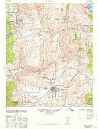 Ramona California Historical topographic map, 1:62500 scale, 15 X 15 Minute, Year 1942