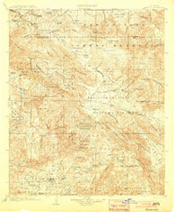 Ramona California Historical topographic map, 1:125000 scale, 30 X 30 Minute, Year 1903