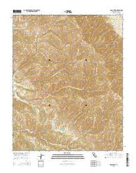 Rana Creek California Current topographic map, 1:24000 scale, 7.5 X 7.5 Minute, Year 2015