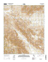 Ranchita California Current topographic map, 1:24000 scale, 7.5 X 7.5 Minute, Year 2015
