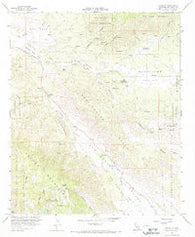 Ranchita California Historical topographic map, 1:24000 scale, 7.5 X 7.5 Minute, Year 1960