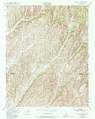 Ranchito Canyon California Historical topographic map, 1:24000 scale, 7.5 X 7.5 Minute, Year 1948