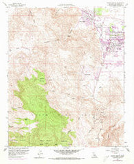 Rancho Mirage California Historical topographic map, 1:24000 scale, 7.5 X 7.5 Minute, Year 1957