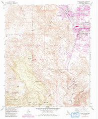 Rancho Mirage California Historical topographic map, 1:24000 scale, 7.5 X 7.5 Minute, Year 1957