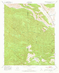 Rancho Nuevo Creek California Historical topographic map, 1:24000 scale, 7.5 X 7.5 Minute, Year 1943